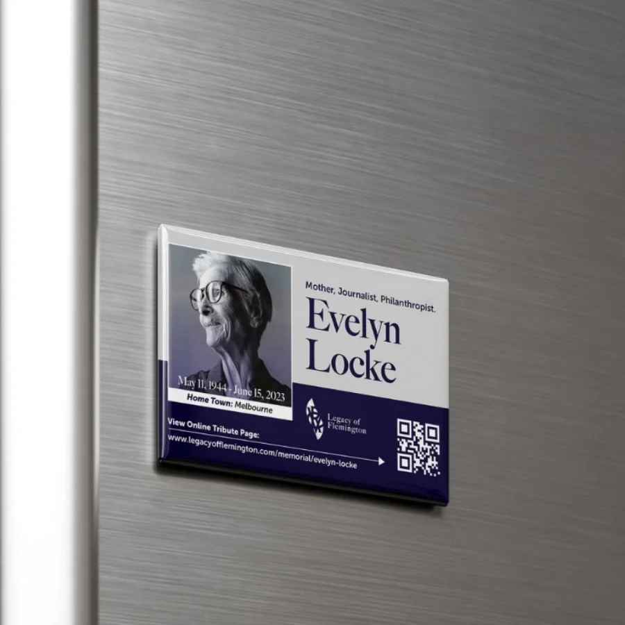 Customised Memorial Magnets